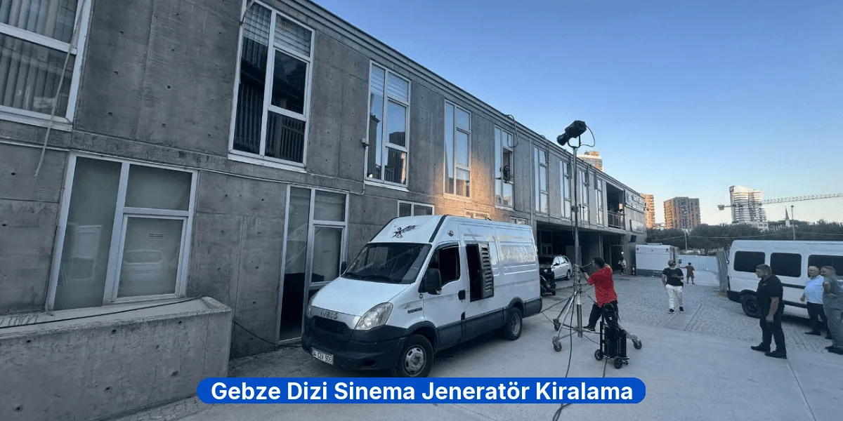 Gebze Dizi Sinema Jeneratör Kiralama